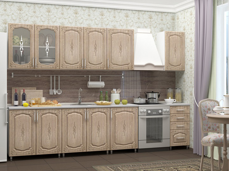 Кухонный Гарнитур Мерано 2000/2500/2600 мм