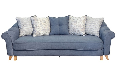 Ортопедический Диван Николас Евро-Металлокаркас/Разные Цвета Ш-2520 х Г-1100 х В-900 мм