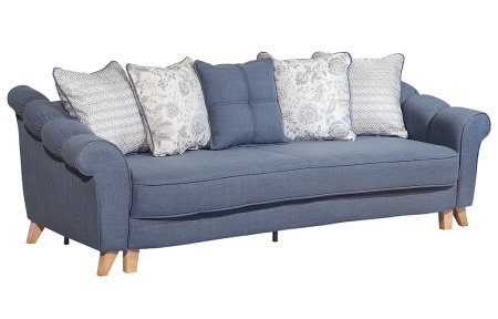 Ортопедический Диван Николас Евро-Металлокаркас/Разные Цвета Ш-2520 х Г-1100 х В-900 мм