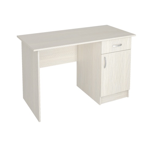 Письменный Стол Рига с Тумбой и Ящиком/Разные Цвета 